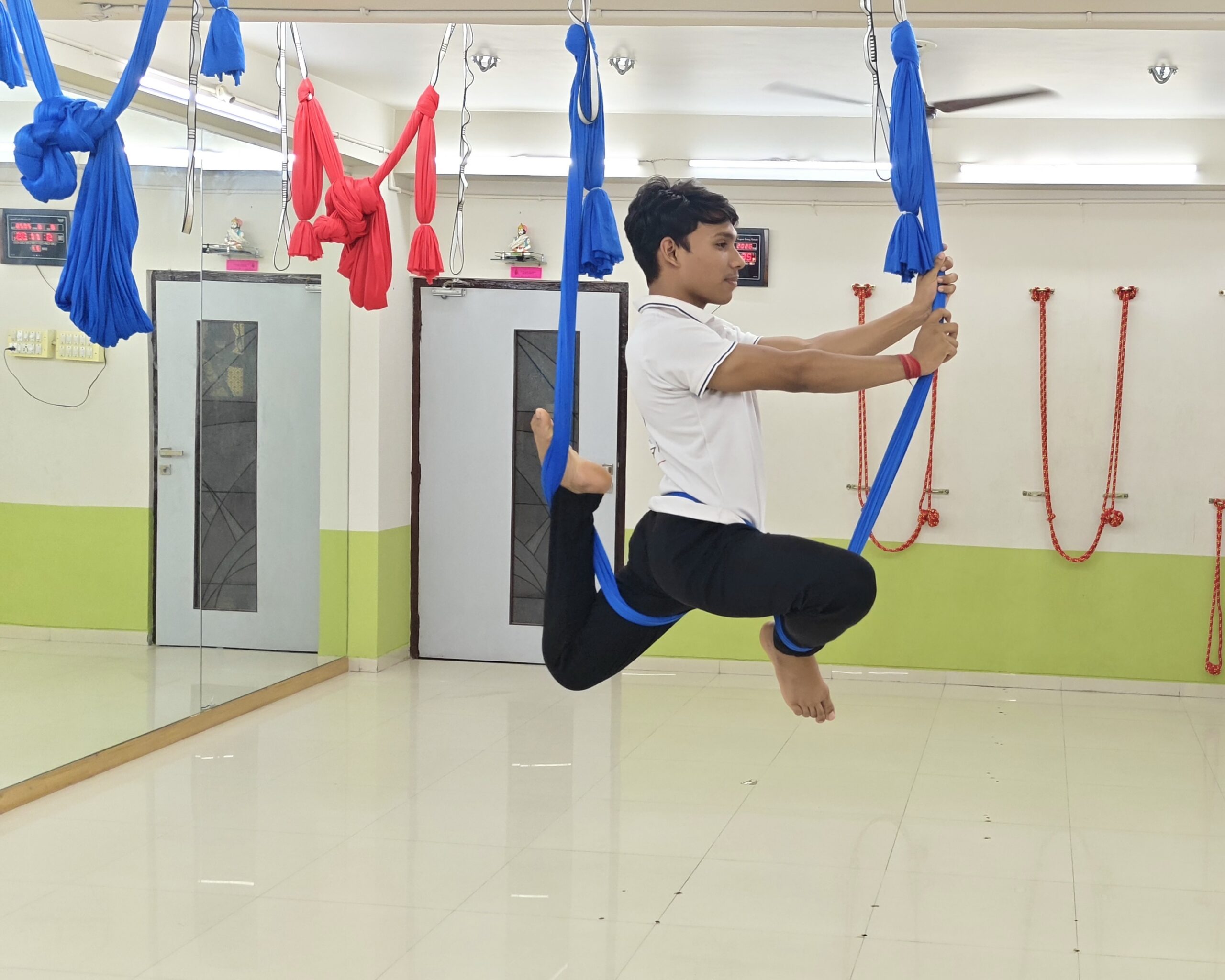 Aerial yoga